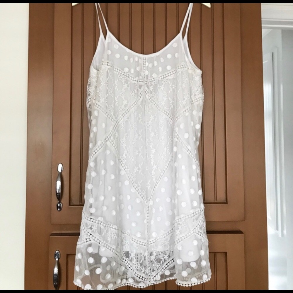 Tularosa White Lace Dress